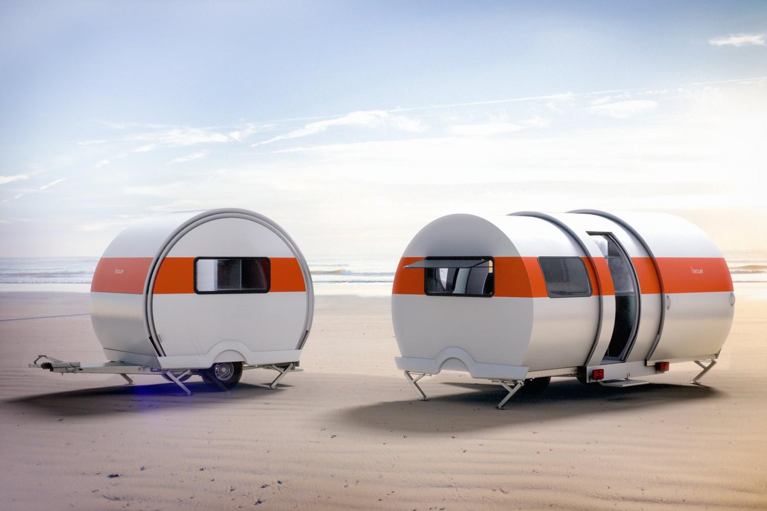 BeauEr 3X Travel Trailer Expands to Triple Its Size In Seconds