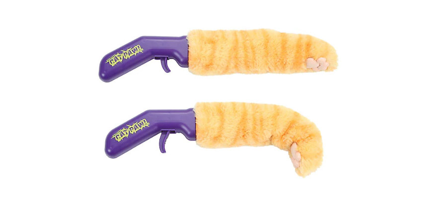 meowing cat paw toy