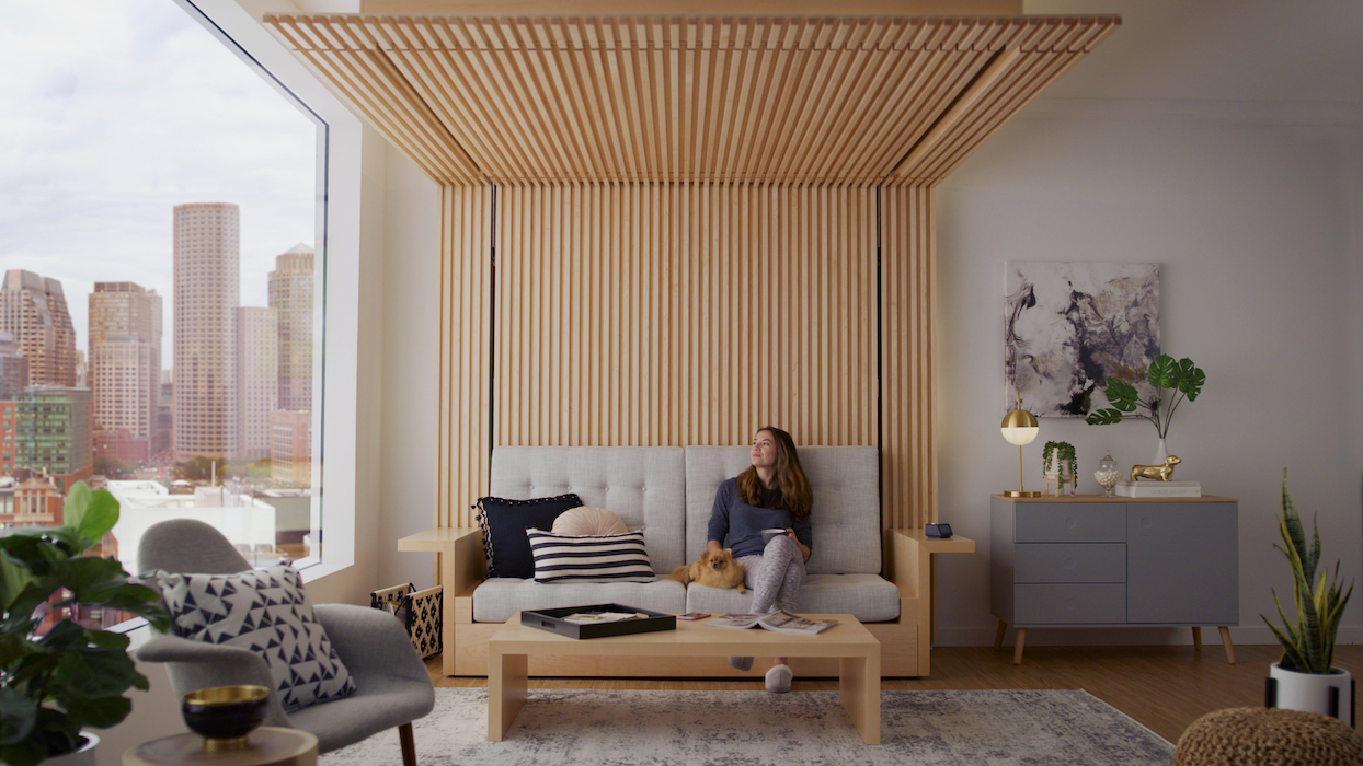 Cloud Bed Automatic Ceiling Murphy Bed