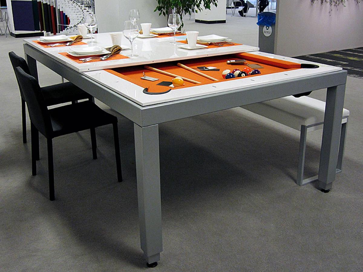 Dining Room Table Converts To Pool Table