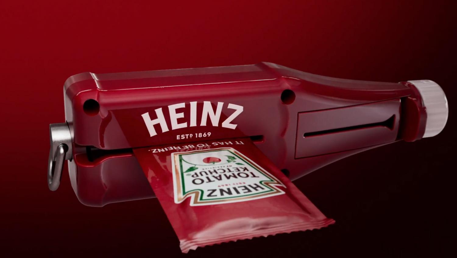 Heinz Ketchup Packet Roller Tool