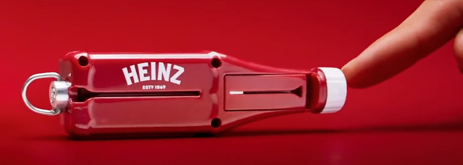 Heinz Ketchup Packet Roller Tool
