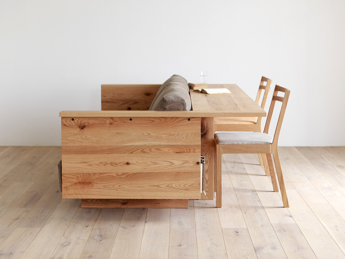 Counter Sofa is Part Couch, Part Table, Part Bookshelf