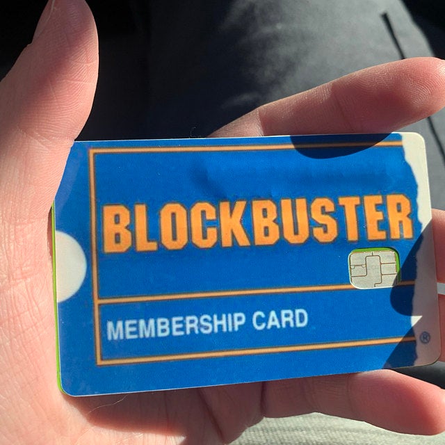 This Credit Card Skin Turns Your Card Into a Blockbuster Membership Card