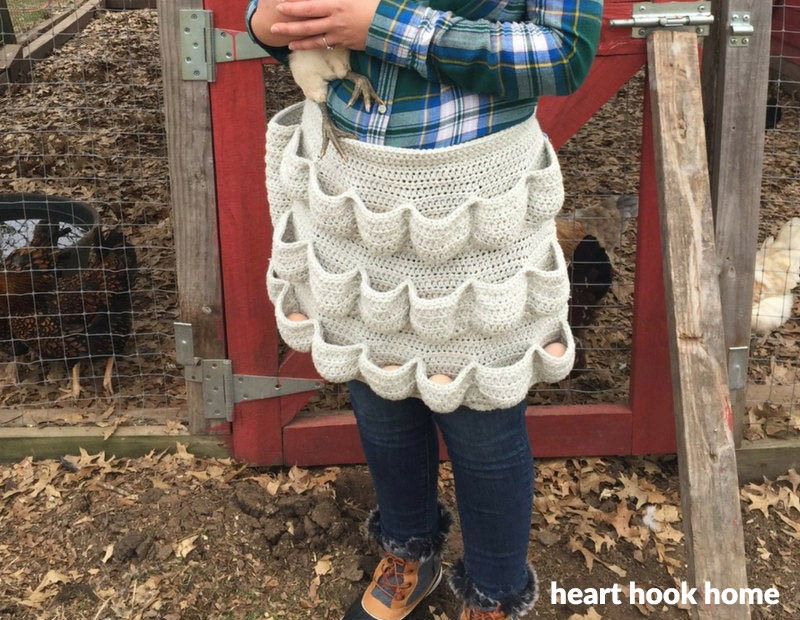 Chicken Egg Collecting Apron Mens 