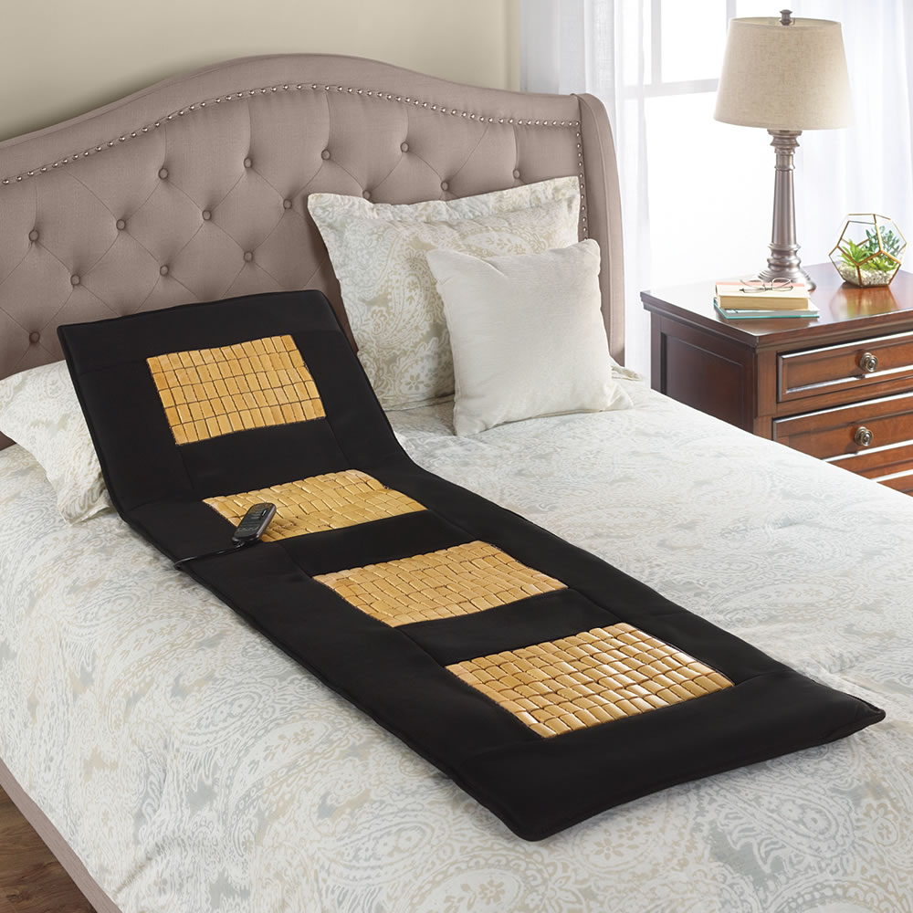 full-body massage mat that'll massage your whole body in bed