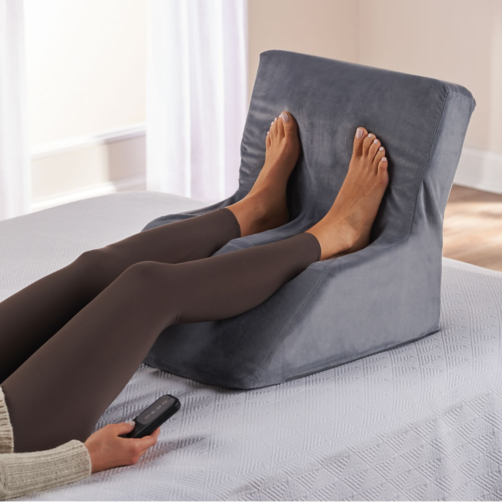 In-Bed Shiatsu Foot Massager Lets You Get a Shiatsu Foot Massage While Laying In Bed