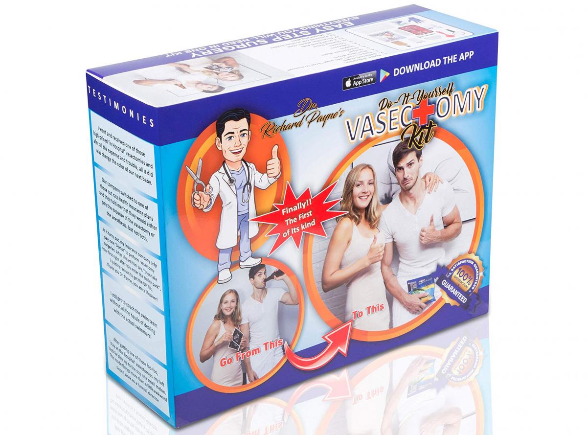 DIY Vasectomy Kit - Vasectomy Prank Gift Box