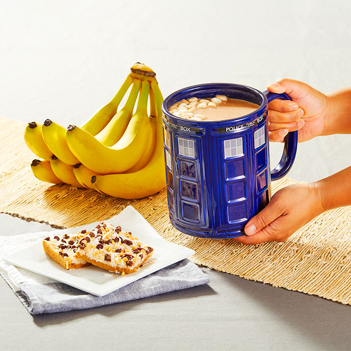 Giant Doctor Who TARDIS Mug - 64 oz coffee cup