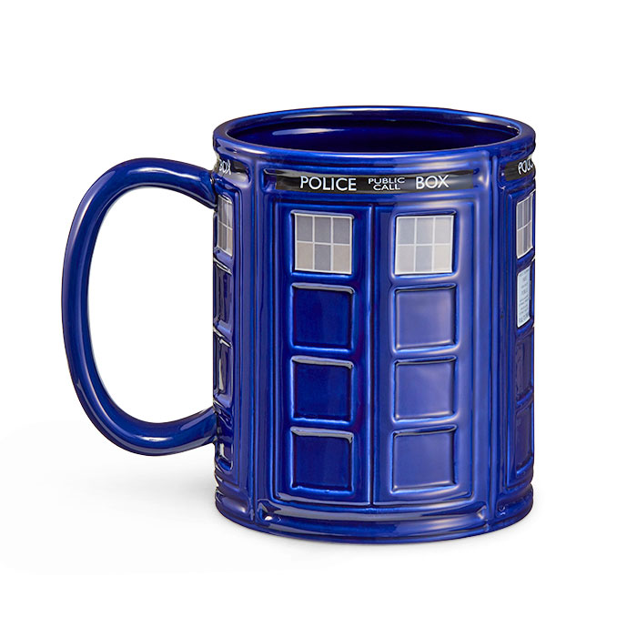 TARDIS MugGiant Doctor Who TARDIS Mug - 64 oz coffee cup