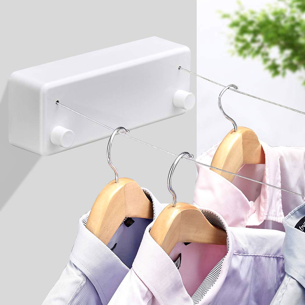 Small wall mounted online clothes line