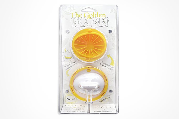 The Golden Goose, A Nifty Gadget That Scrambles Eggs In Their Shells, Kills  It On Kickstarter