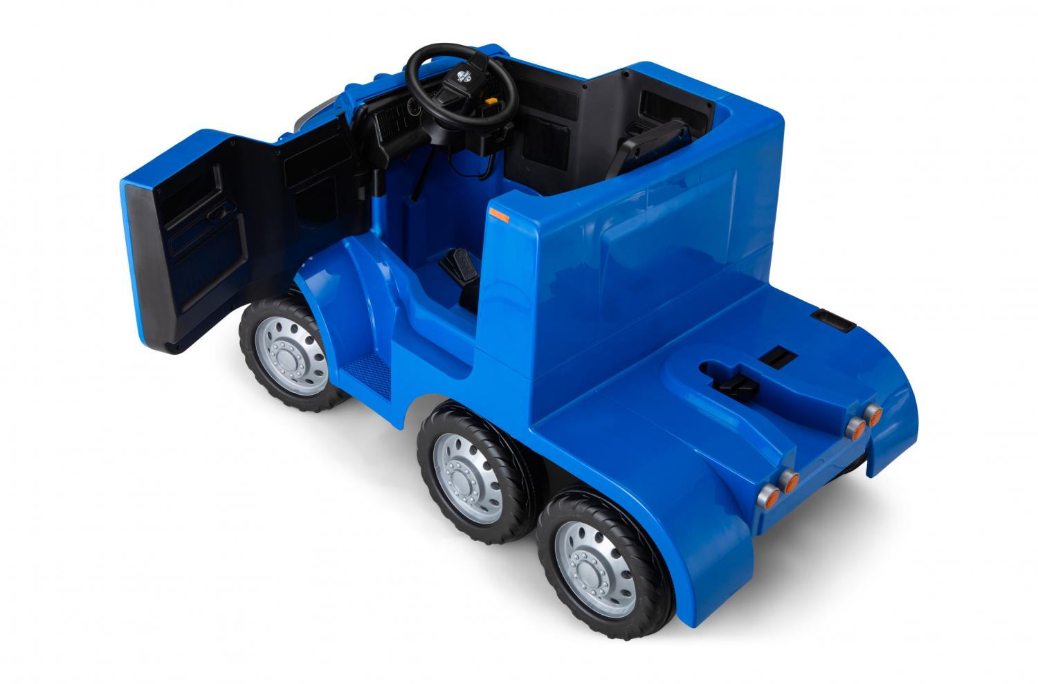 power wheels semi and trailer