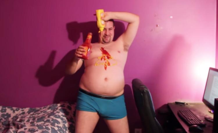 Fat Guy With Ketchup Birthday Song Video