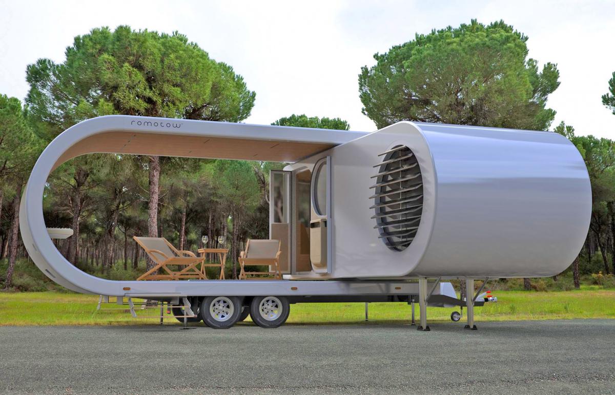 Wild Romotow rotating glamping RV now available to order for $270,000