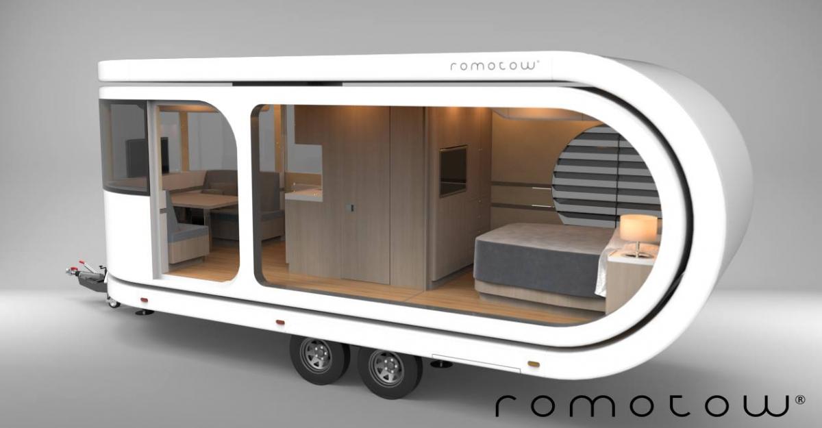 Wild Romotow rotating glamping RV now available to order for $270,000