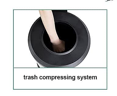 Genius manual trash compactor bin : r/OddityMall