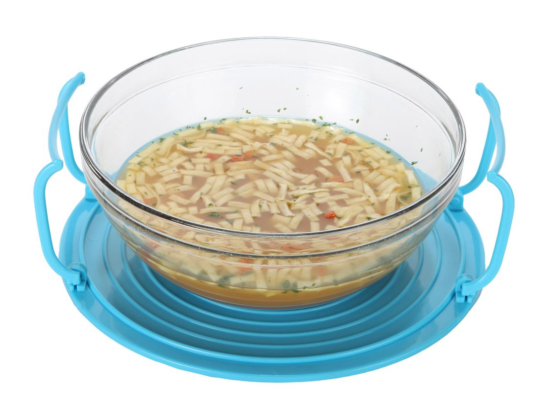 This Genius Bowl Holder Lets You Safely Remove Scalding Hot Bowls From The  Microwave