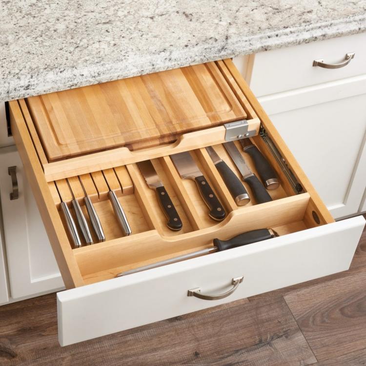 This Genius Knife Drawer Locks Your Knives And Stores Cutting Boards   This Genius Knife Drawer Locks Your Knives And Stores Cutting Boards 4367 