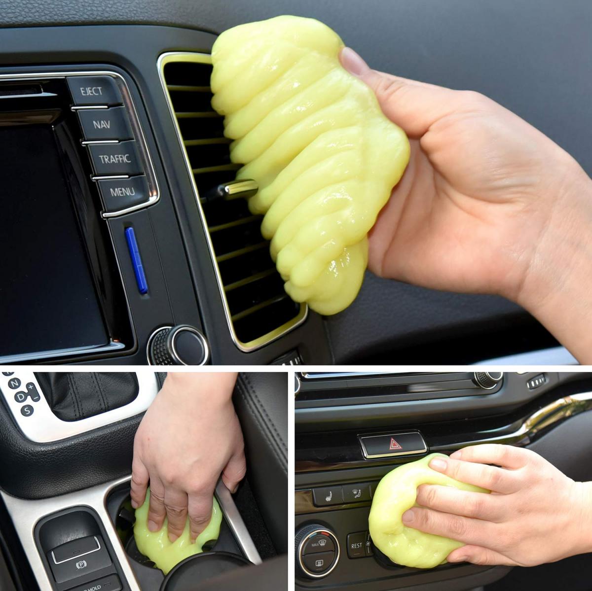 Take my money! This car jelly cleaner quickly removes dust from your v