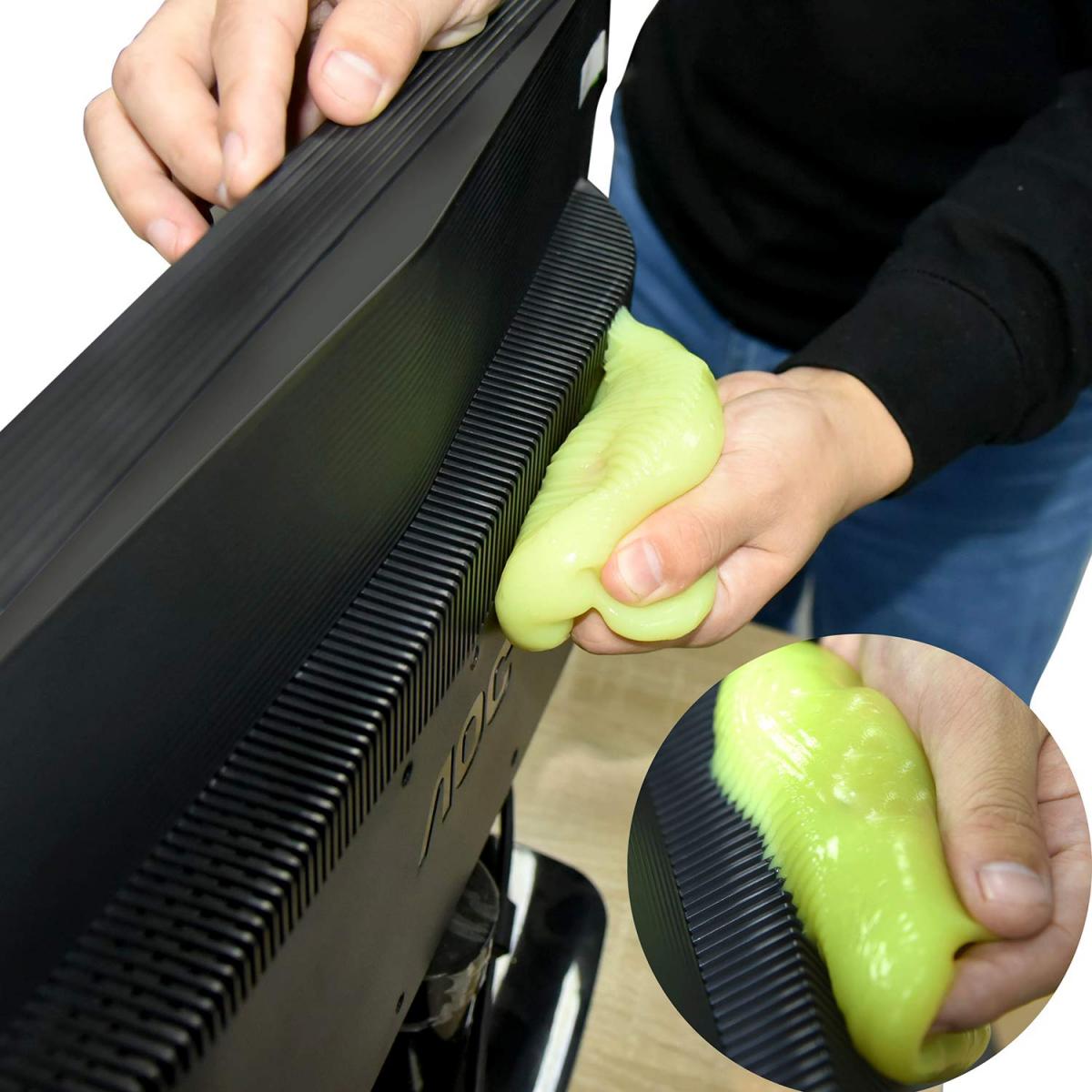 This Slime Will Clean All Of The Hard To Reach Dust In Your Car