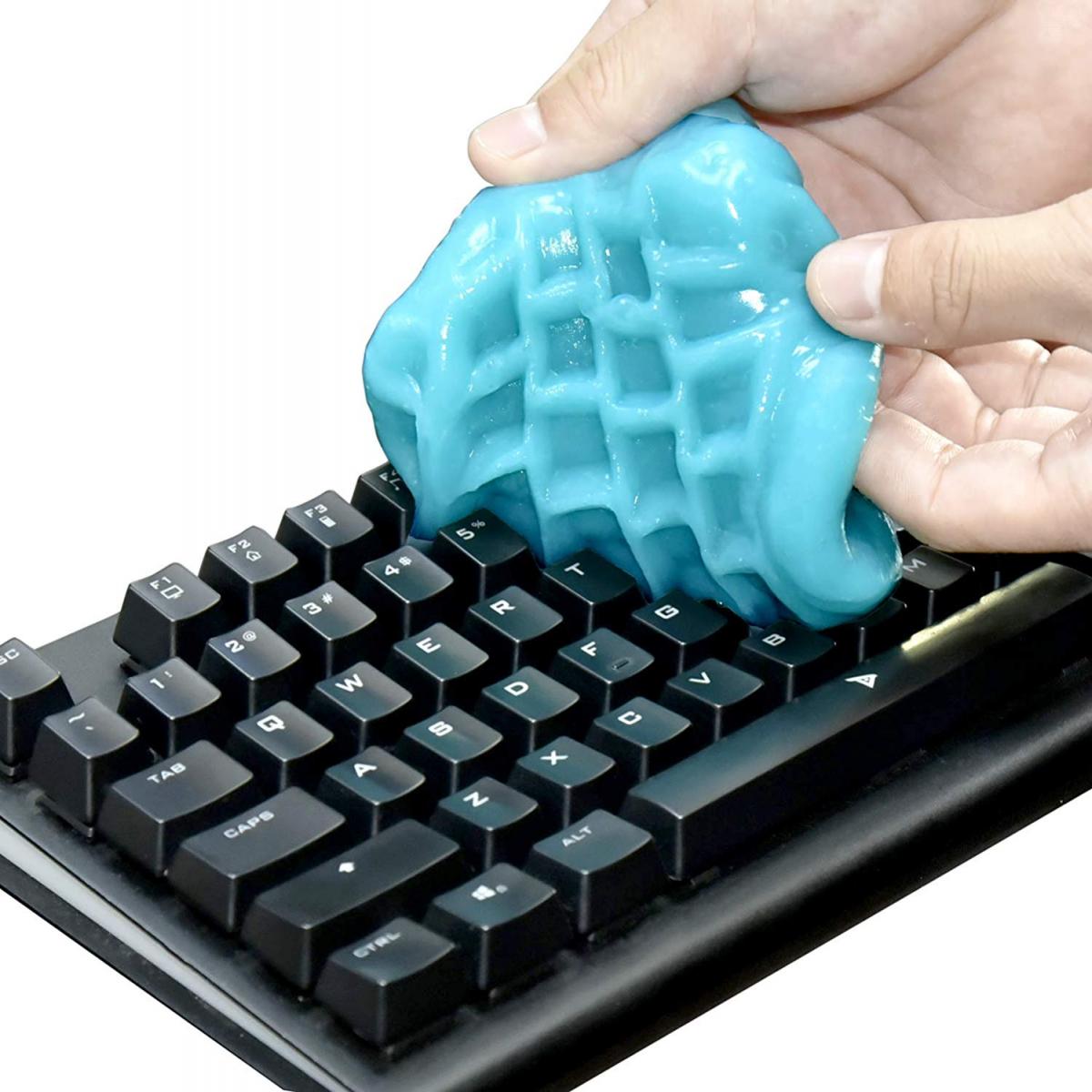 This Slime Will Clean All Of The Hard To Reach Dust In Your Car and Office