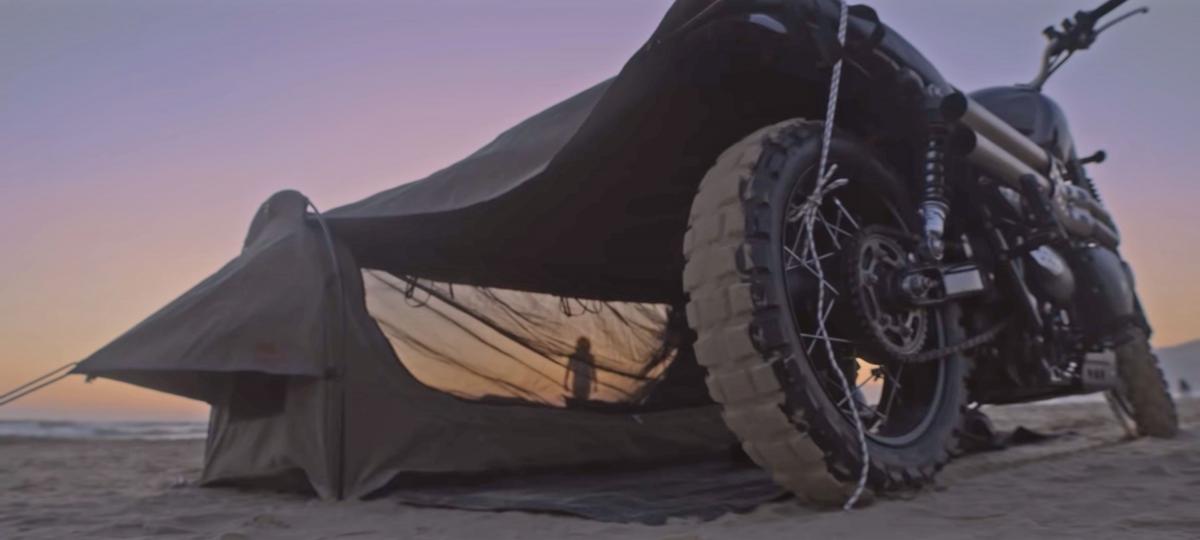 Goose Motorcycle Tent