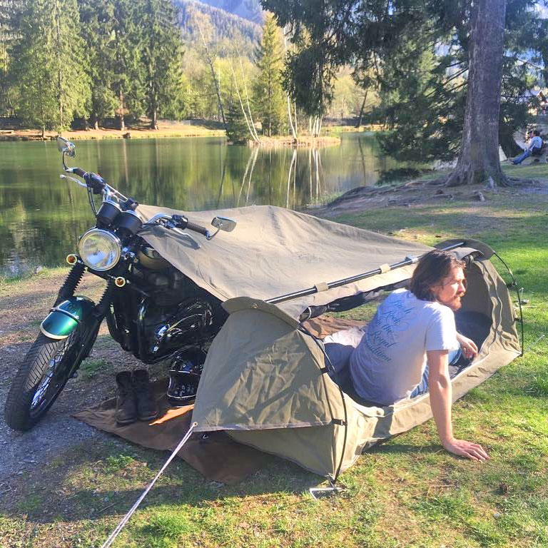 Goose motorcycle clearance tent