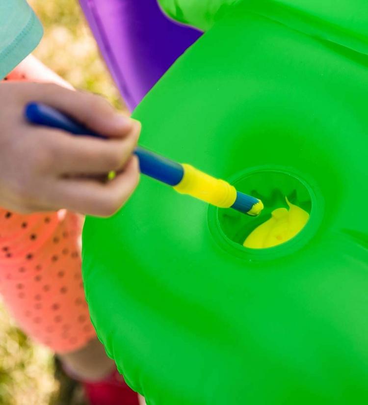 Giant Inflatable Easel Lets Your Kids Paint Outdoors