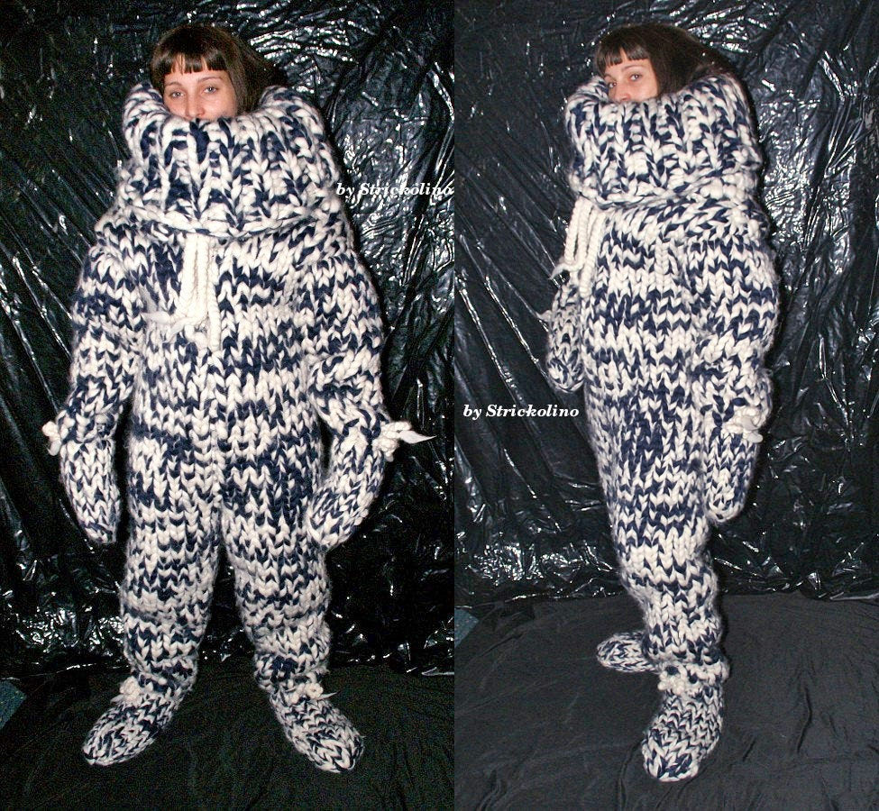 This Giant Knitted Adult Onesie Is Perfect For People Who Are