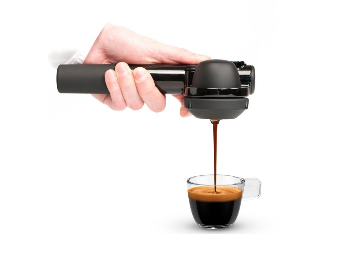 This Handheld Coffee Maker Lets You Make An Espresso Anywhere 