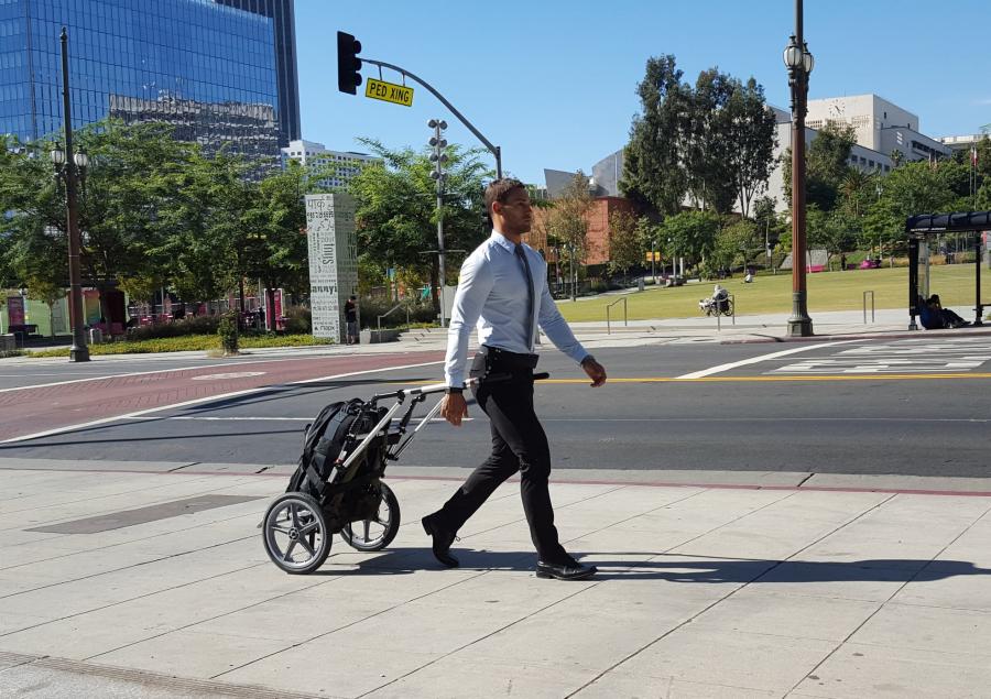 The Hipstar Hiking Trailer, A Backpack-Pulling, Hands-Free Off-Road Hiking  Cart - TheSuperBOO!