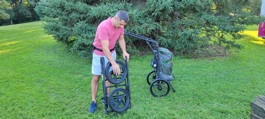 Hipstar Hands-Free All-Terrain Pull-behind Hiking Cart