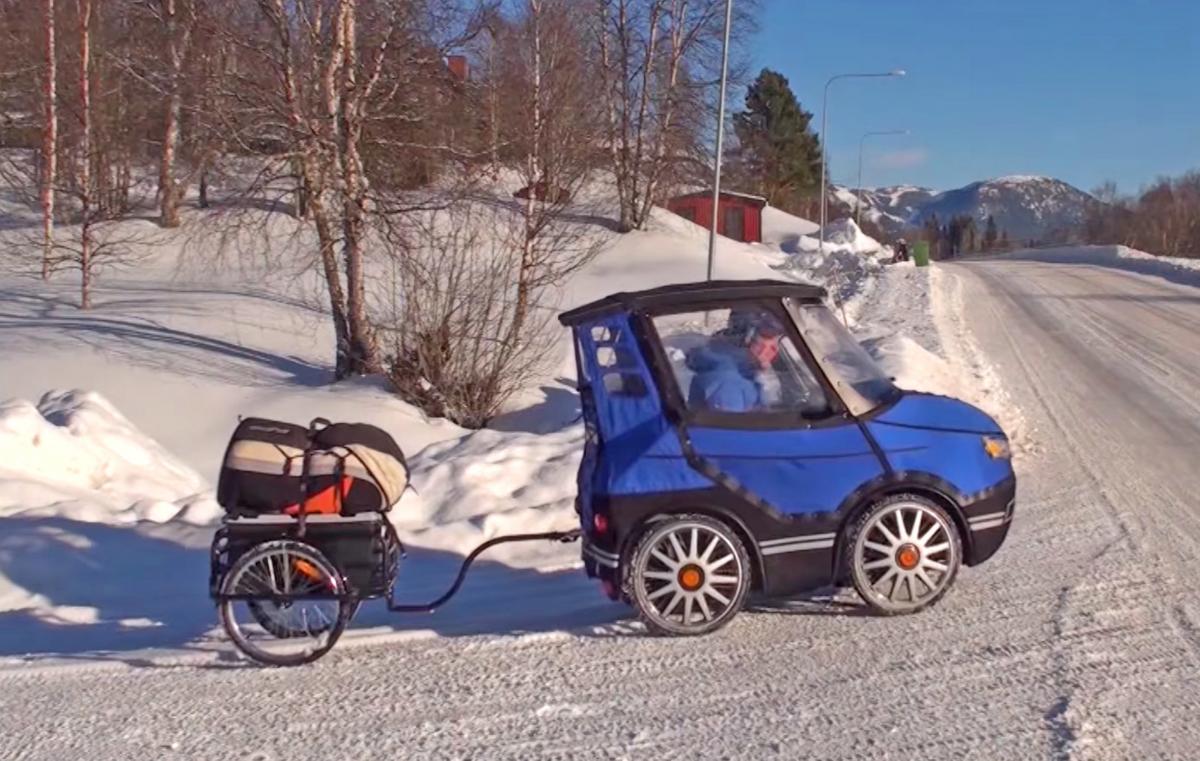 bicycle that looks like a car