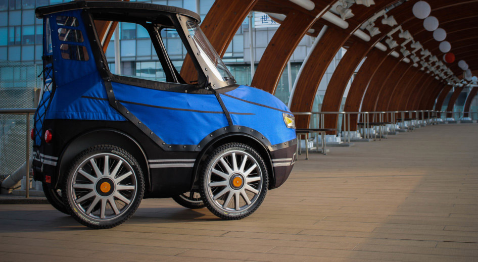 This Incredible Bicycle Car Is an E-Bike That Keeps You Warm During ...