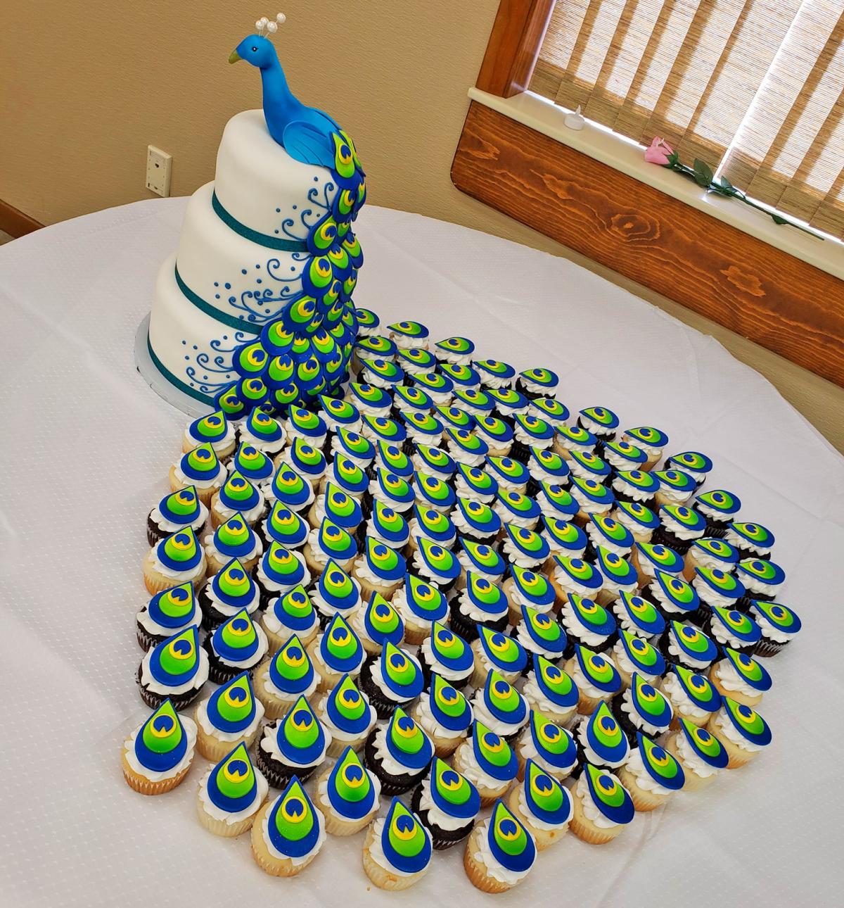 Discover 129+ peacock birthday cake - in.eteachers