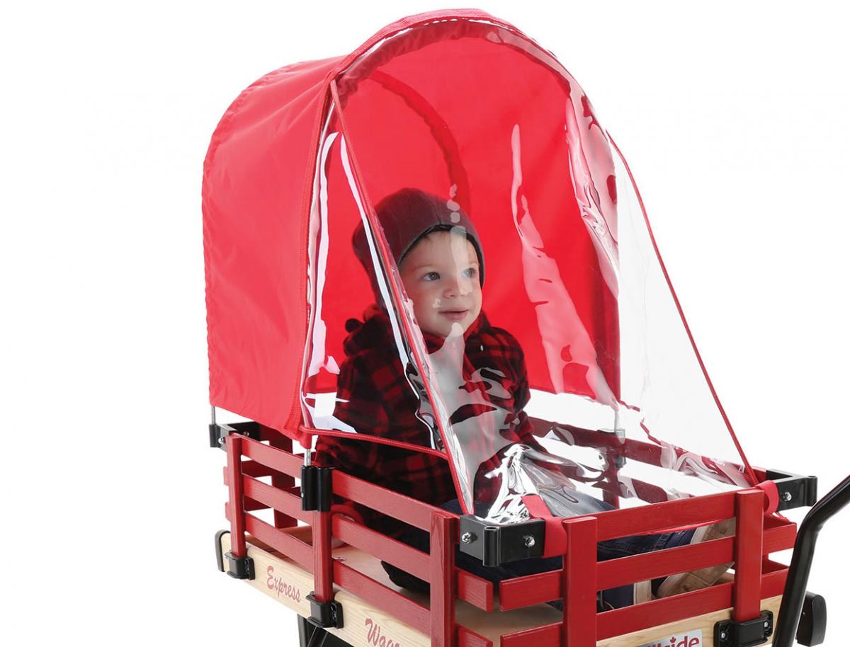 Red Wagon That Turns Into a Snow Sleigh - Radio Flyer Rolling Wagon Snow Sled