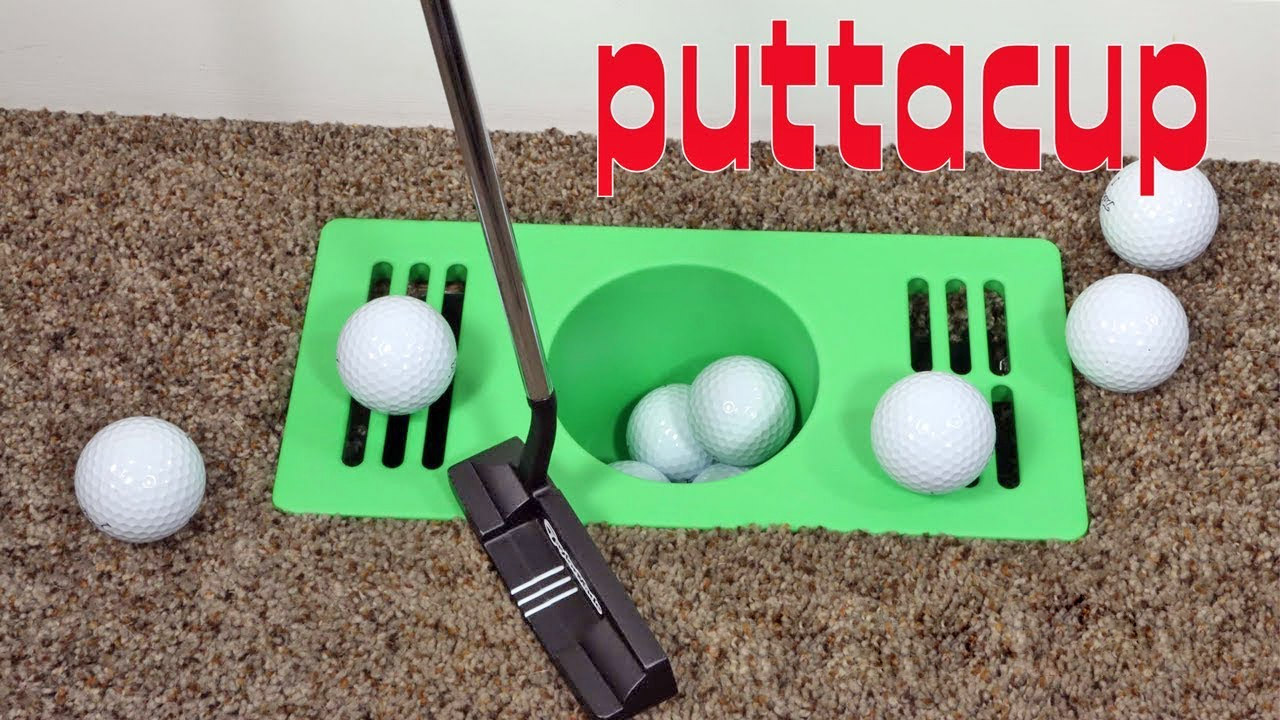 Puttacup Putting Cup Vent Replacement - Turns your HVAC vent cover into a putting hole