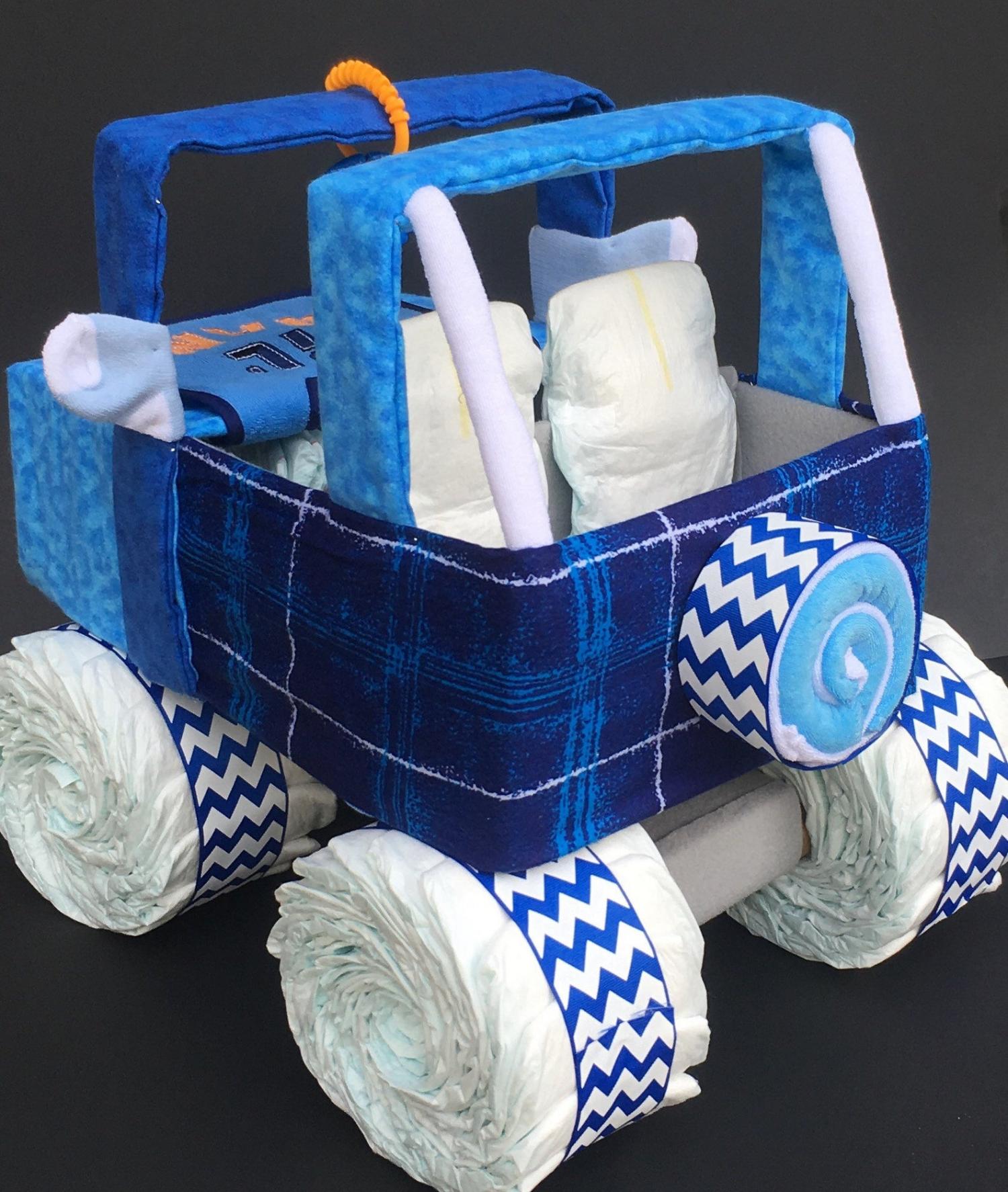 Diaper jeep best sale for baby shower