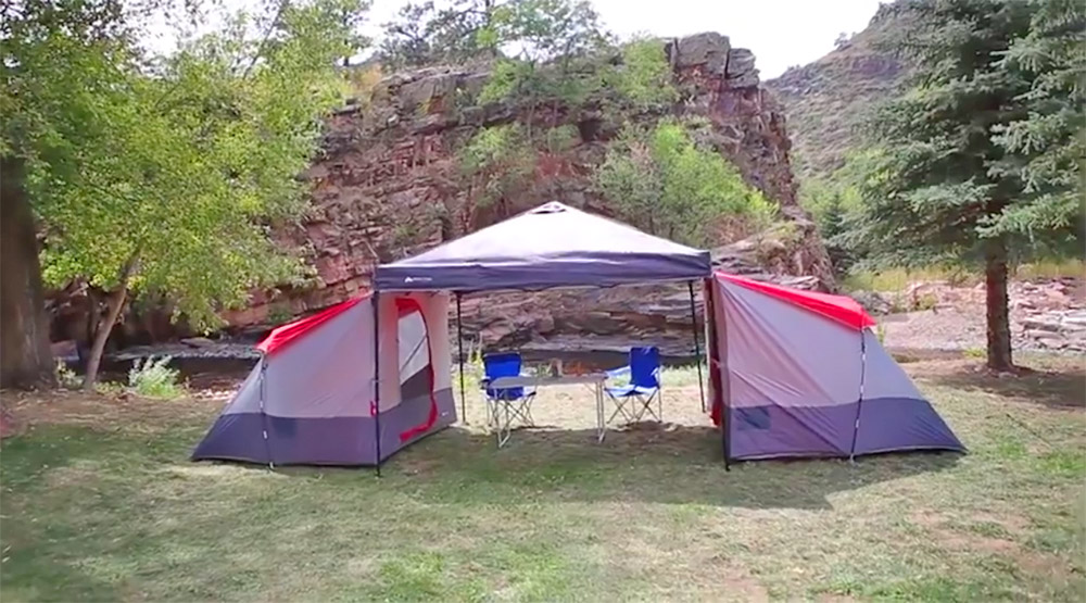 Tents that hotsell attach to canopy