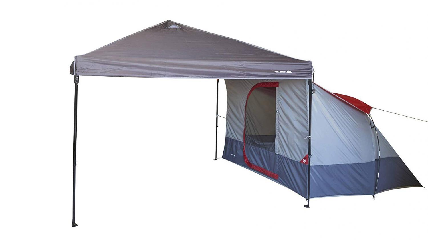 Ozark Trail Connectent 4-Person Tent Modular Tent System - Share common area under shelter