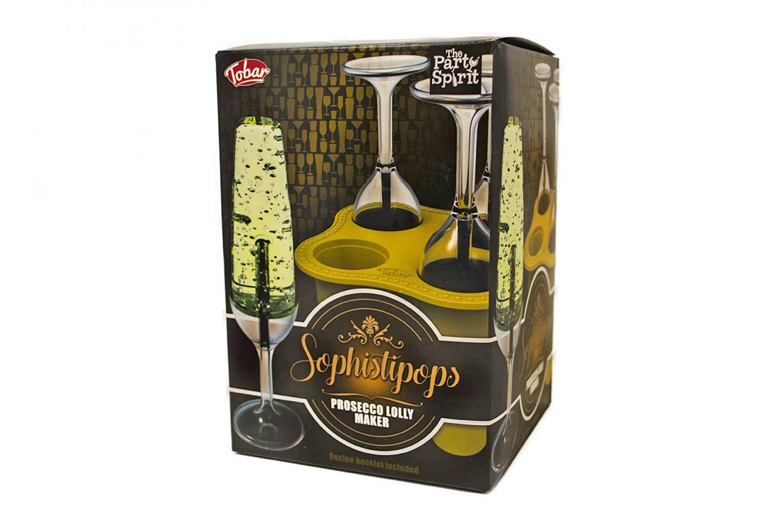SOPHISTIPOPS - Champagne Popsicles - Champagne Flute Ice Lolly Moulds