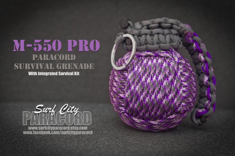 hot new 550 Survival paracord grenade