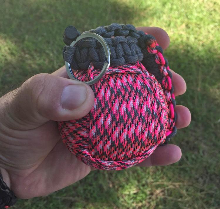 hot new 550 Survival paracord grenade