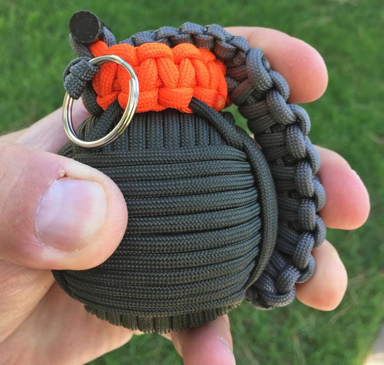 Strong paracord grenade For Fabrication Possibilities 