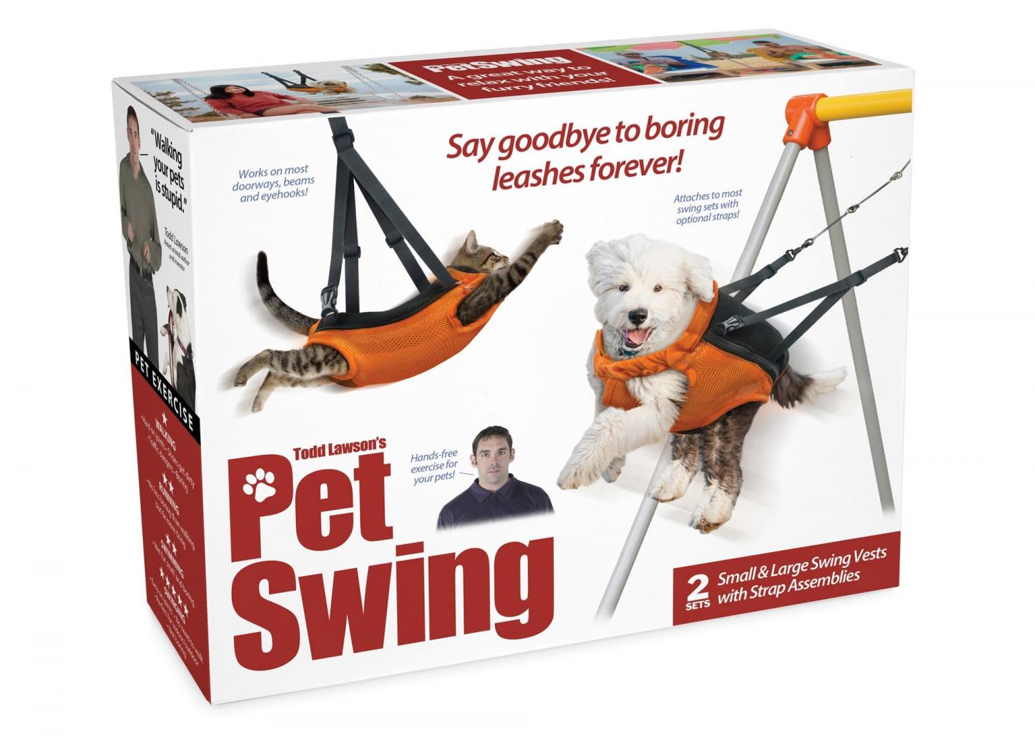 Pet Swing Pet Exerciser - Funny Prank Gift Box