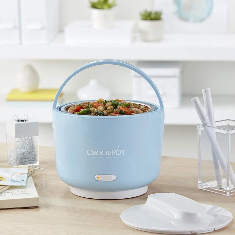 This Portable Crock Pot Pale Lets You Cook Your Lunch Right At