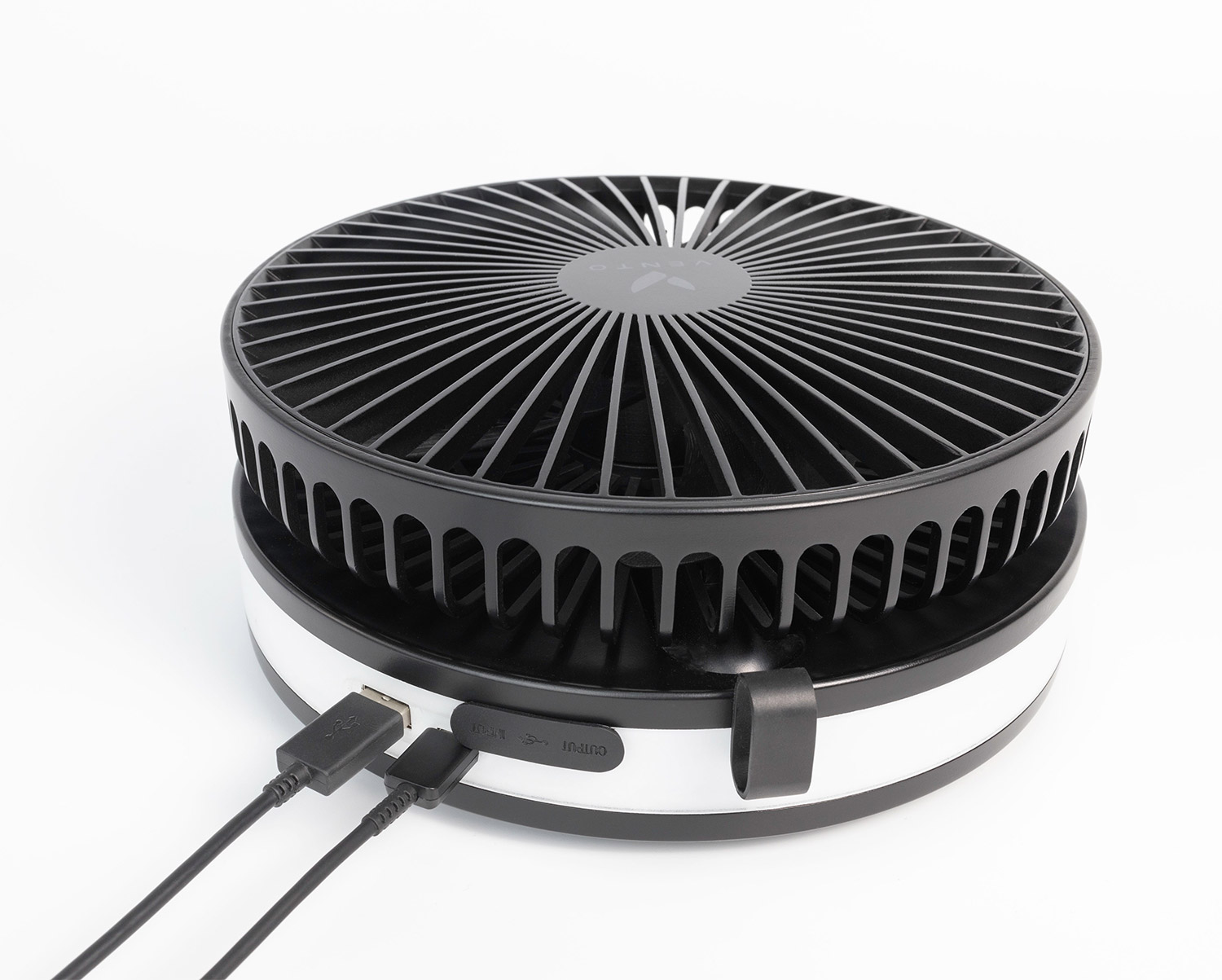Vento portable folding fan - Battery powered collapsing standing fan