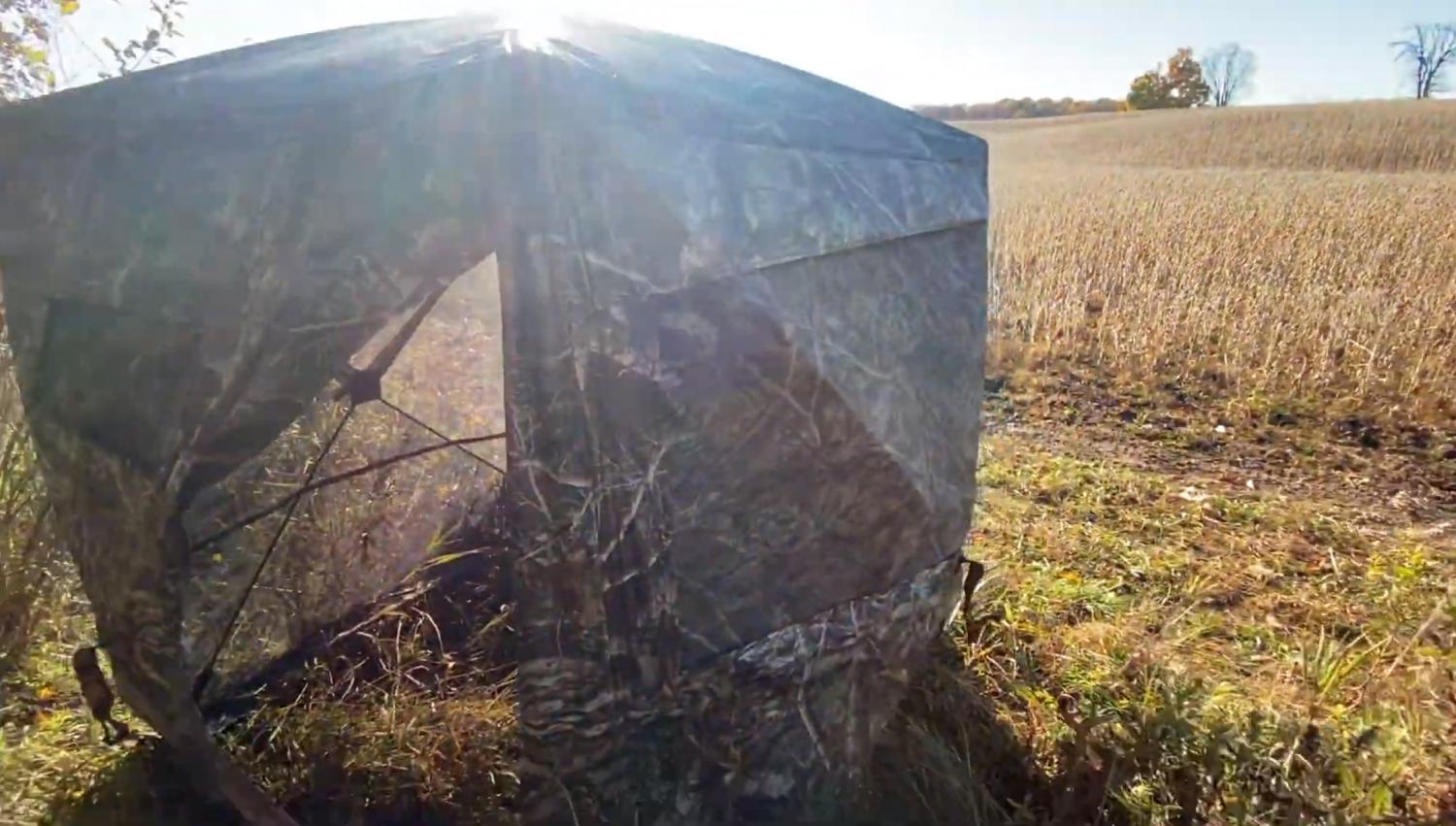 Hunting Blind See Through Is like two way mirror BisonHobby