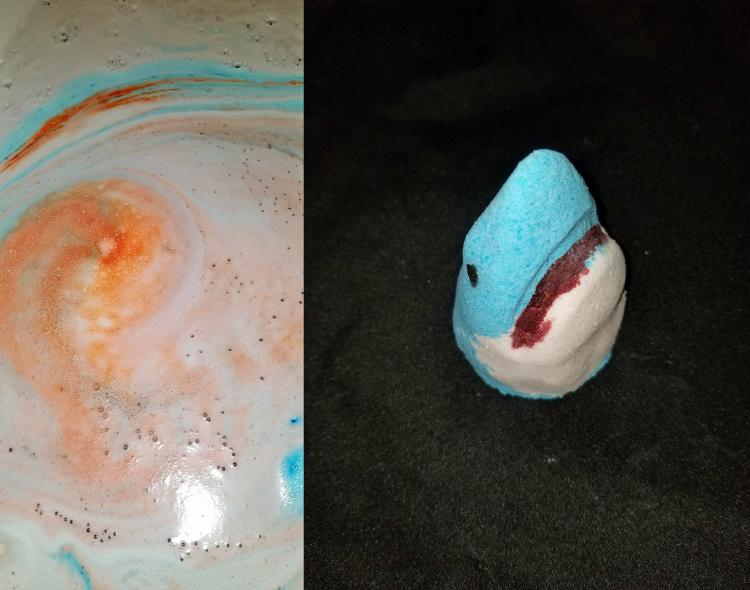Shark Bath Bomb - Bloody Mouth Shark Attack Bath Bomb